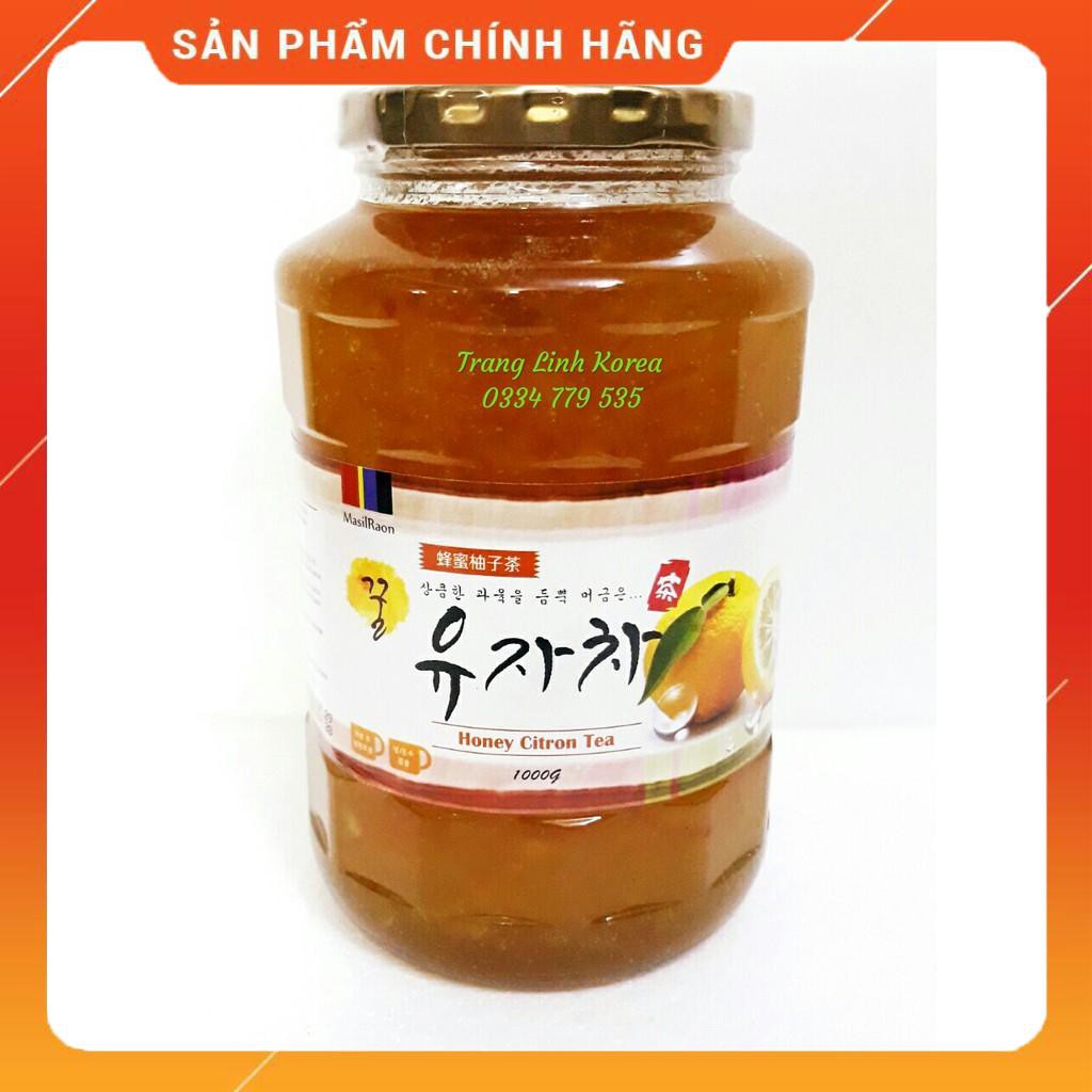 Trà Mật Ong Chanh MasilRaon Nội Địa Hàn Quốc, Lọ 1kg