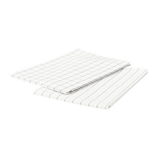 Set 2 khăn nhà bếp 50x70cm trắng IKEA 365+