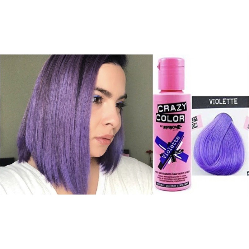 Thuốc Nhuộm Tóc Crazy Color Semi-Pernament Hair Dye Part 2