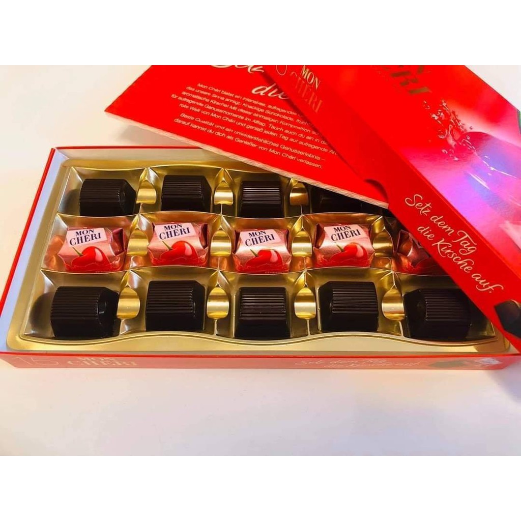 SOCOLA RƯỢU MON CHERI 157G