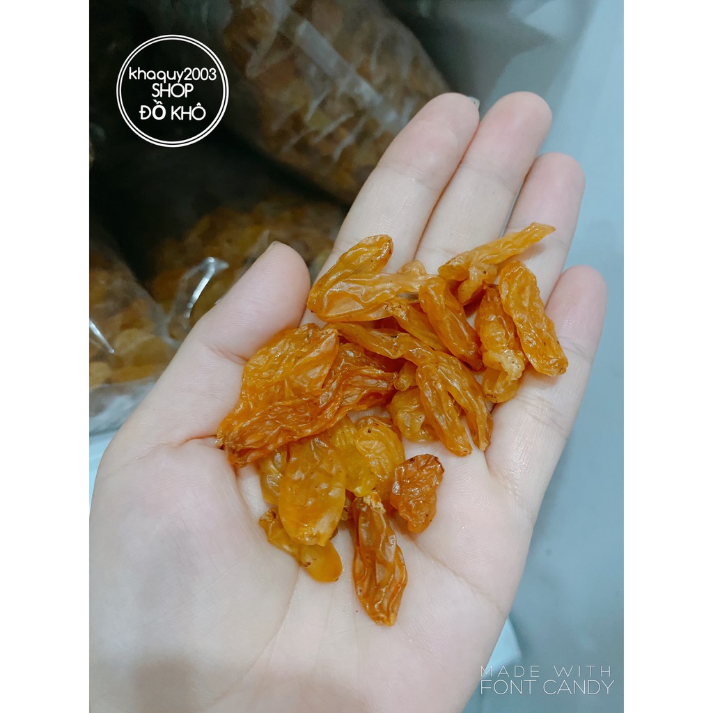 Nho khô vàng Ấn Độ