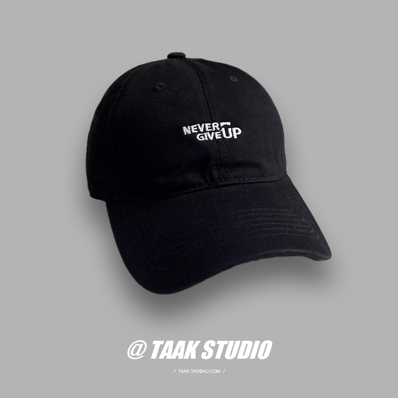 Mũ Lưỡi Trai Thêu Chữ &quot;NEVER GIVE UP&quot;