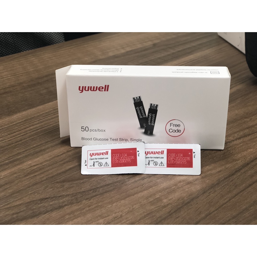 Que thử đường huyết Yuwell 590
