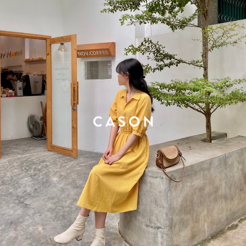 CASON - Đầm cut-out Suli