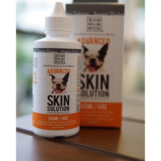 Dung dịch trị viêm da cho chó mèo chai 120ml Skin Solution