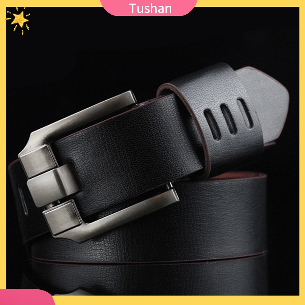 Thắt Lưng Giả Da Kiểu Dáng Vintage Thời Trang Cho Nam