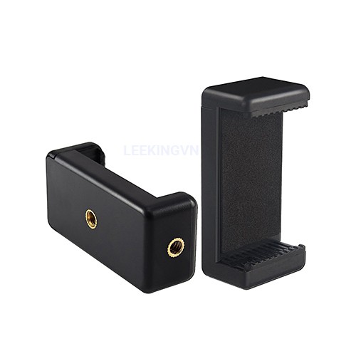 Kẹp Điện Thoại Cho Gậy Selfie Tripod Chân Máy Ảnh Đèn Livestream