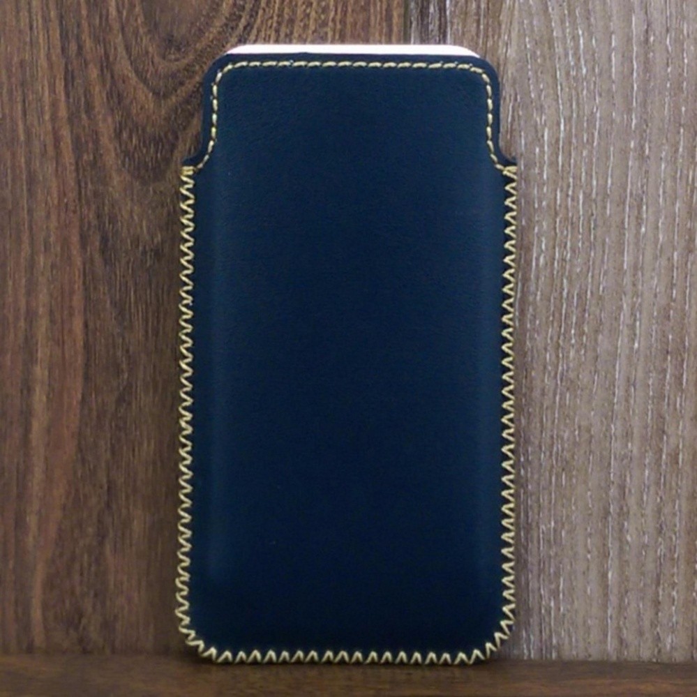 Bao Da Túi Rút HTC 10 Evo Màu Xanh Navy