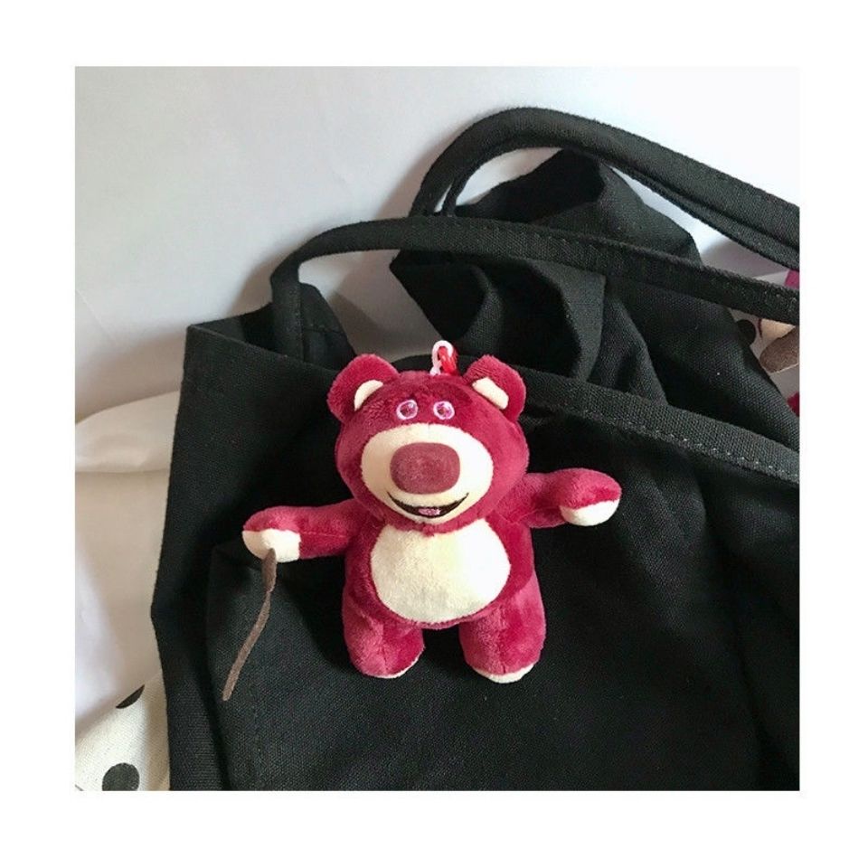 Móc Khóa Hình Trái Dâu Nhồi Bông Dễ Thương