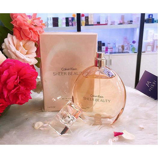 Nước Hoa Nữ ❣️FREESHIP❣️ Nước Hoa Calvin Klein Sheer Beauty EDT