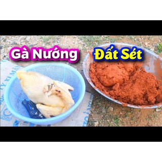 Đất sét tự nhiên đủ làm 2 con gà nướng đất sét siêu ngon