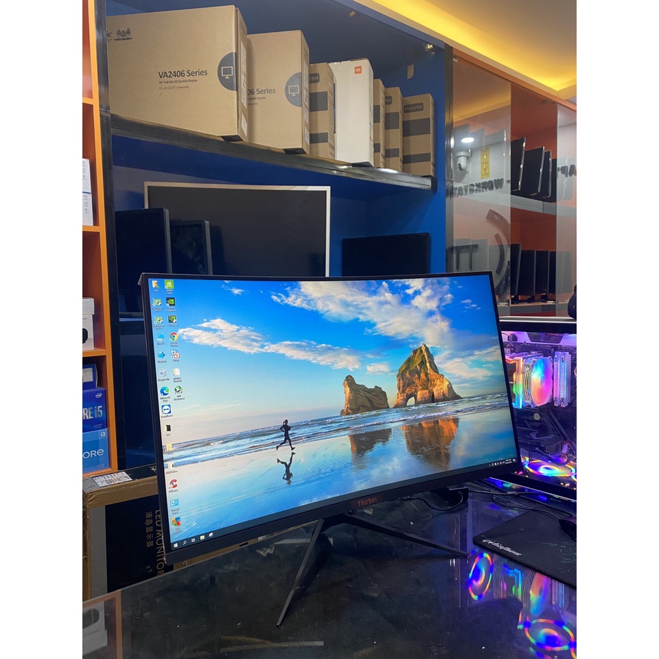 MÀN HÌNH MÁY TÍNH  HORION 32 inch Q3209RHC 2K Cong Full viền 144HZ