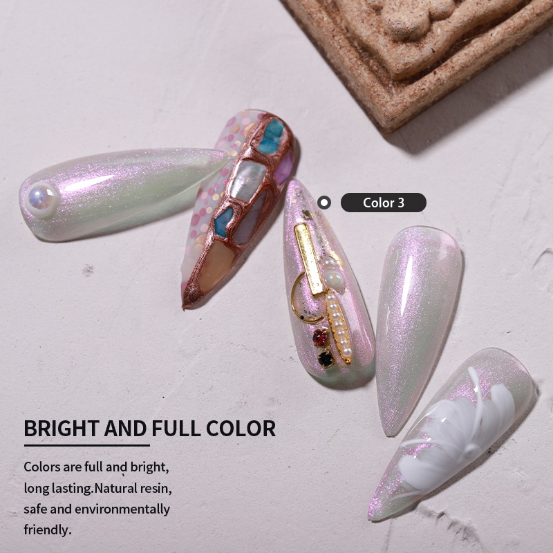 Sơn gel JINJU ánh xà cừ mã A47 chai 15ml chính hãng