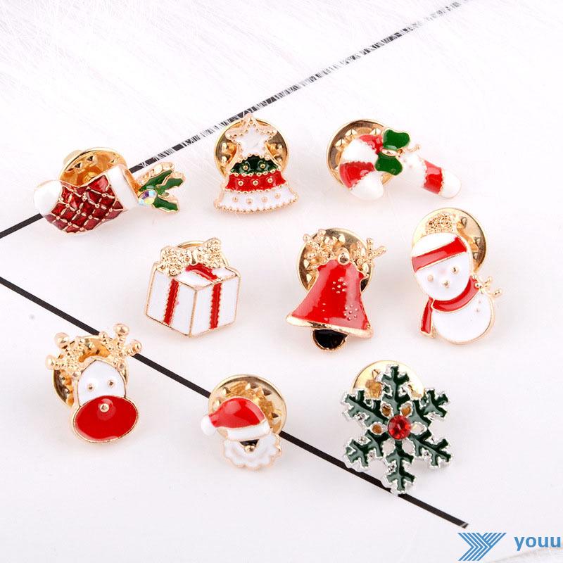 Trâm cài hình cây thông Noel