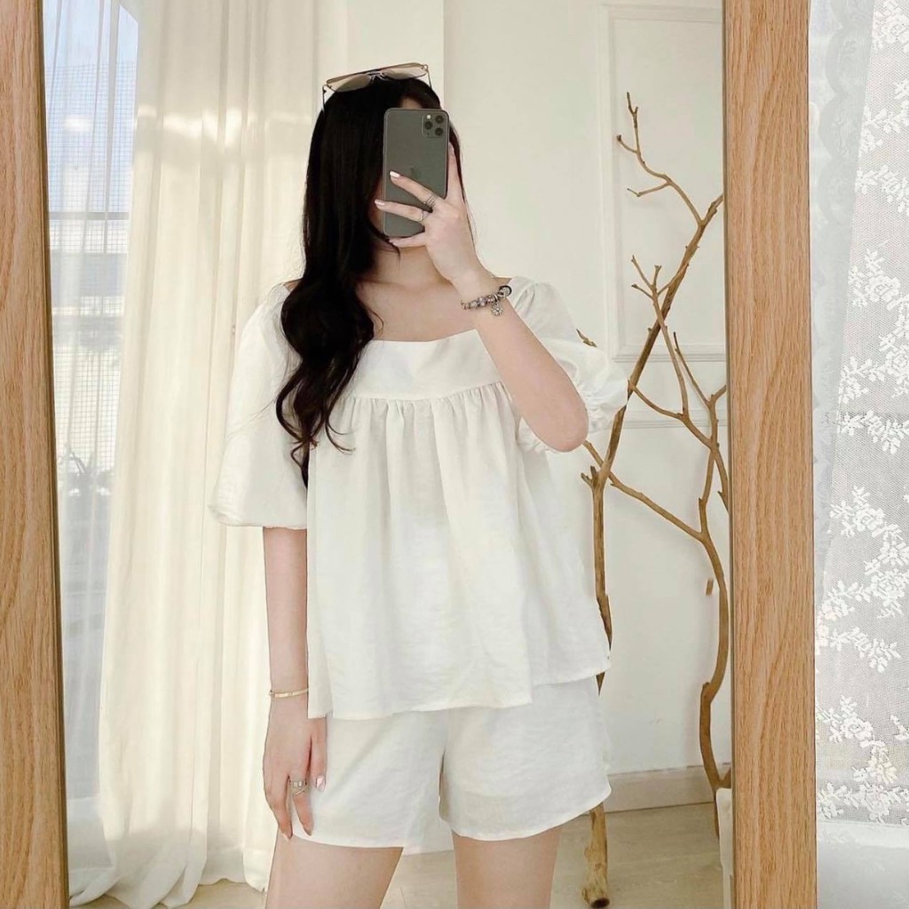 (FREESHIP) SET ĐŨI SHORT BABYDOLL ❤️_SH010