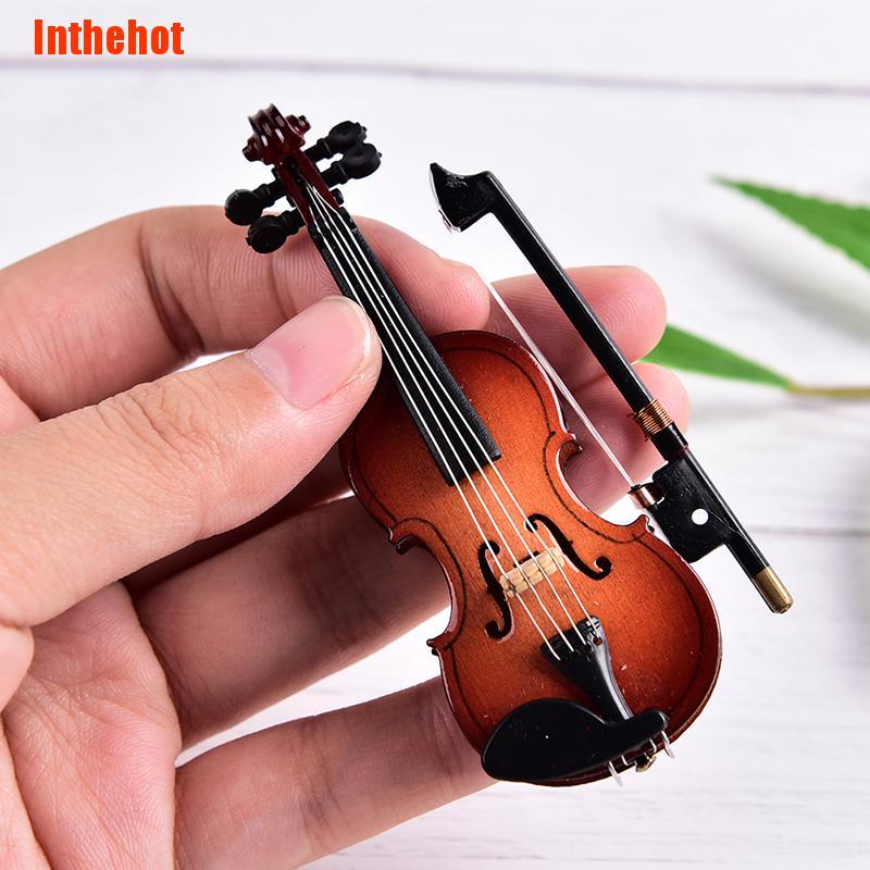 Đàn Violin Mini Chất Liệu Gỗ Kèm Hộp Đựng