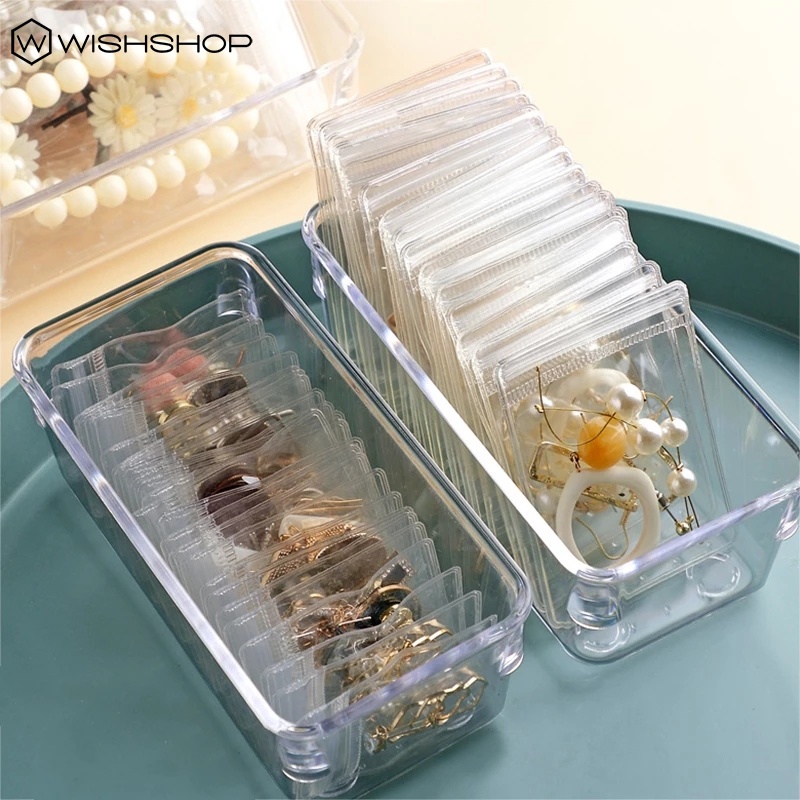 Túi Đựng Trang Sức Chống Oxy Hóa Tự Dính Trong Suốt Tiện Dụng