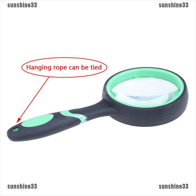 Kính Lúp Cầm Tay Độ Phóng Đại 10 Lần Tiện Dụng