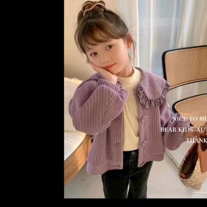 Áo Khoác Phong Cách Nhật Bản Hàn Quốc Thời Trang Xuân Thu Mới 2022 Cho Bé Gái