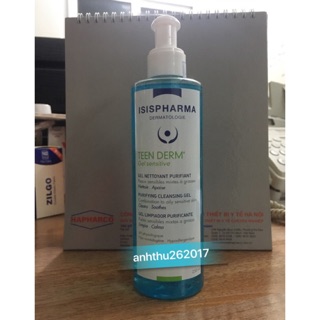 Sữa Rửa Mặt Teen Derm Gel Sensitive 250ml