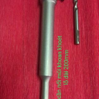 Cần Nối Khoan Khoét Lỗ Tường dài 200mm