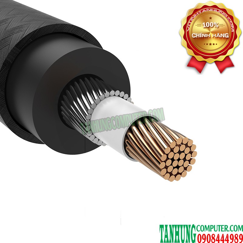 Cáp Âm Thanh Số Coaxial (2 đầu hoa sen) Cao Cấp Ugreen 20738 20739 20741 20742 20743