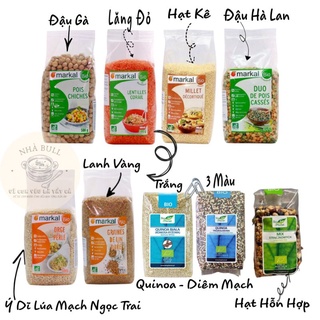 HẠT HỮU CƠ CHO BÉ ĂN DẶM, LÀM SỮA HẠT DINH DƯỠNG