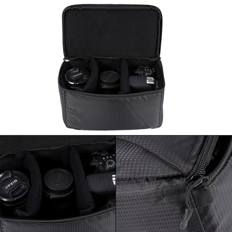 Túi chống sốc cho ống kính máy chụp hình chất lượng cao có khóa kéo tiện dụng