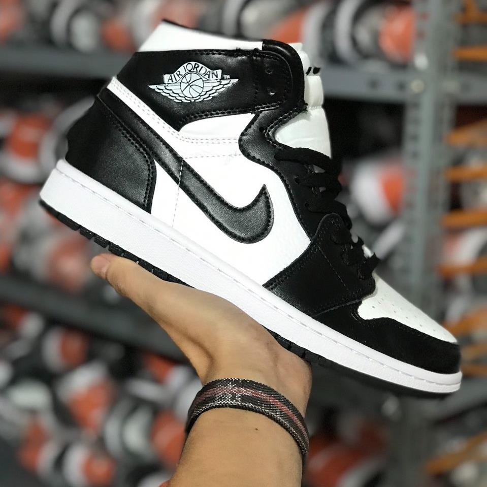 [siêu hot] giày sneaker JD1 JORDAN PANDA CAO CỔ, jd cổ cao đen trắng | BigBuy360 - bigbuy360.vn