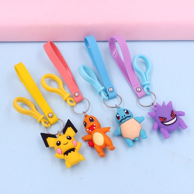 Sỉ 10 móc khoá pokemon Keychain pikachua  69k