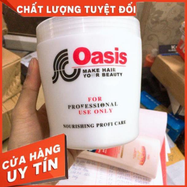 [Hàng loại 1-Không bết tóc] Dầu xả + ủ tóc Oasis 1000ml Loại 1| Không bết tóc| Không rụng tóc