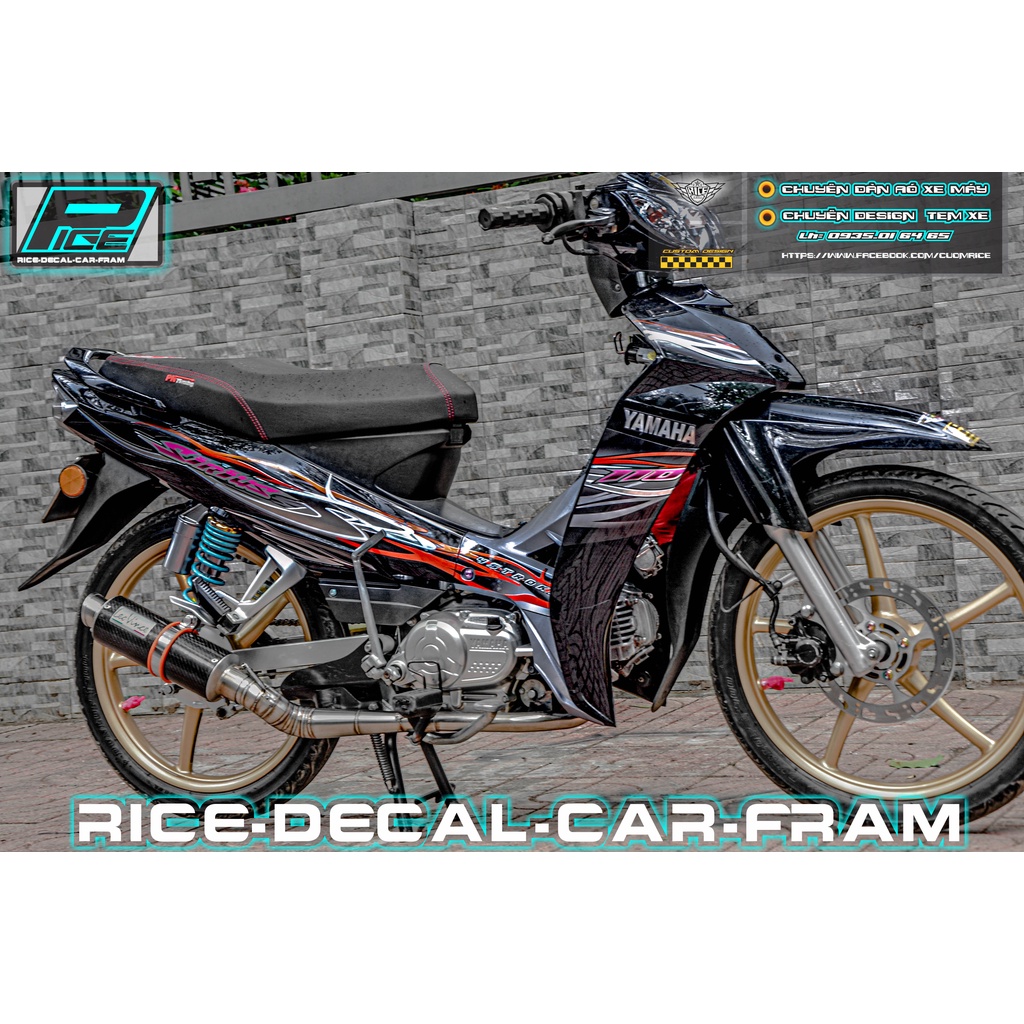 Tem Sirius Full Đen Mẫu S thái