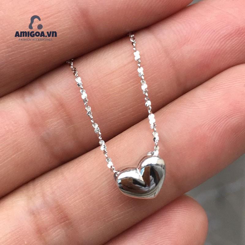Vòng cổ Mặt Trái Tim Thời Trang Thanh Lịch