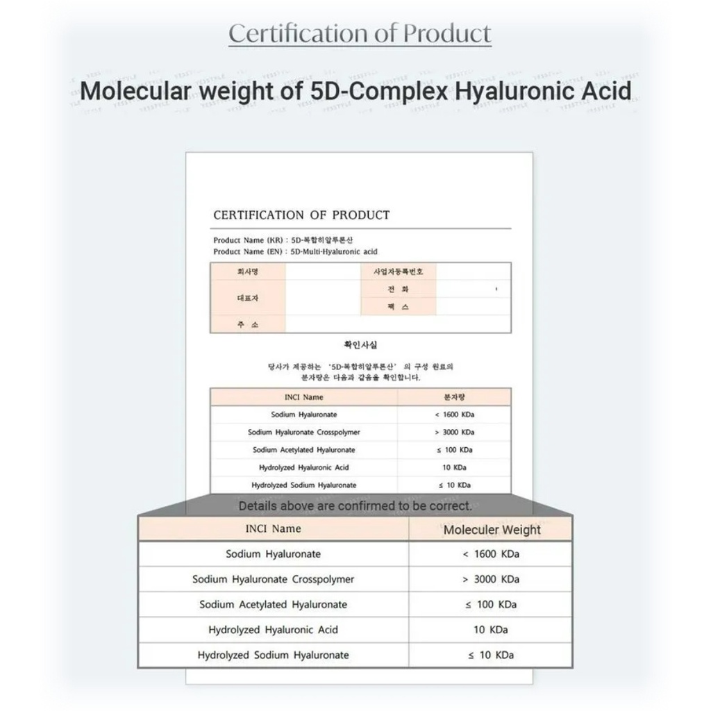 Serum Hyaluronic Acid 50ml Chăm Sóc Da Khi Lặn