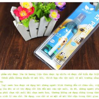 Nước hoa chó mèo dưỡng lông bobo