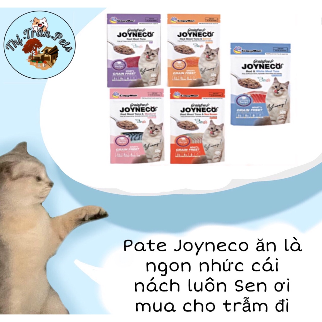 Pate Joyneco thức ăn cho mèo cưng 60g 💕FREESHIP💕 5 vị siêu ngon