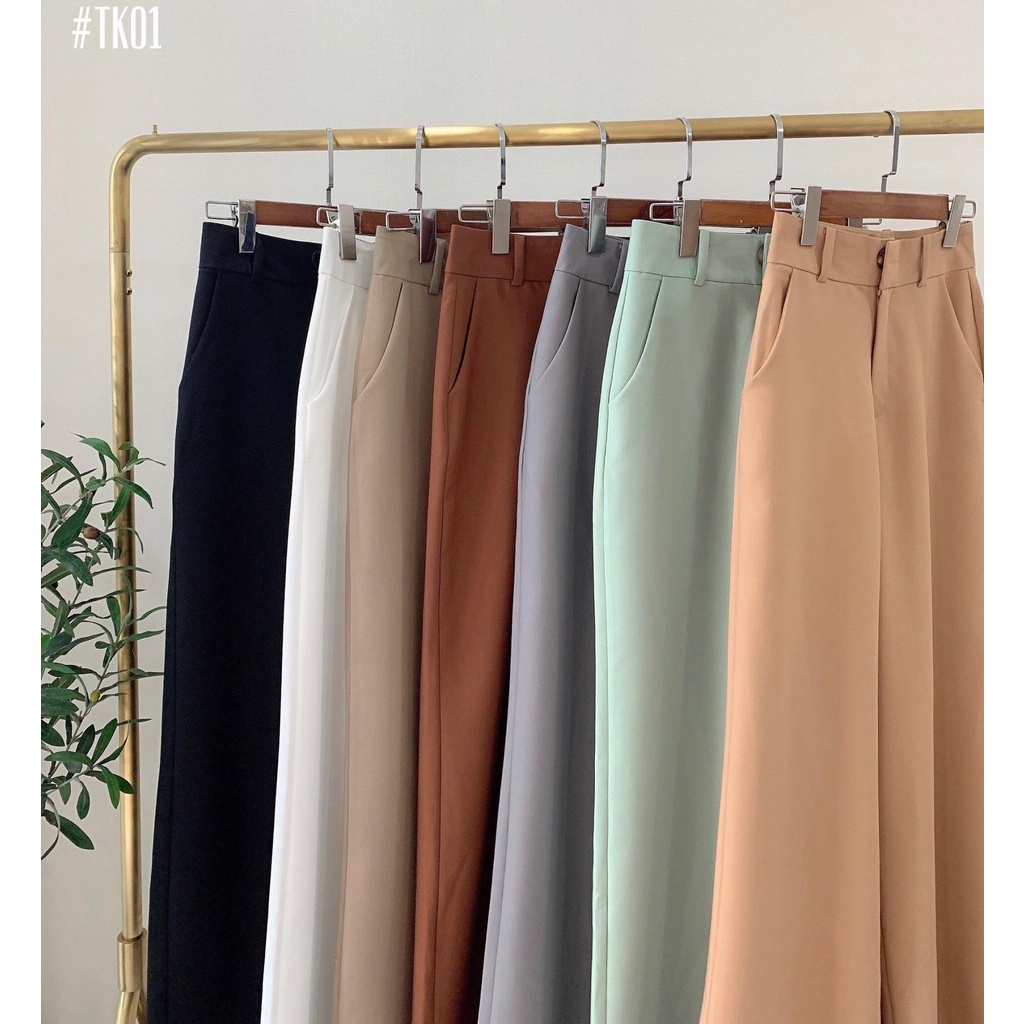 [Có sẵn] Quần ống suông công sở lịch sự