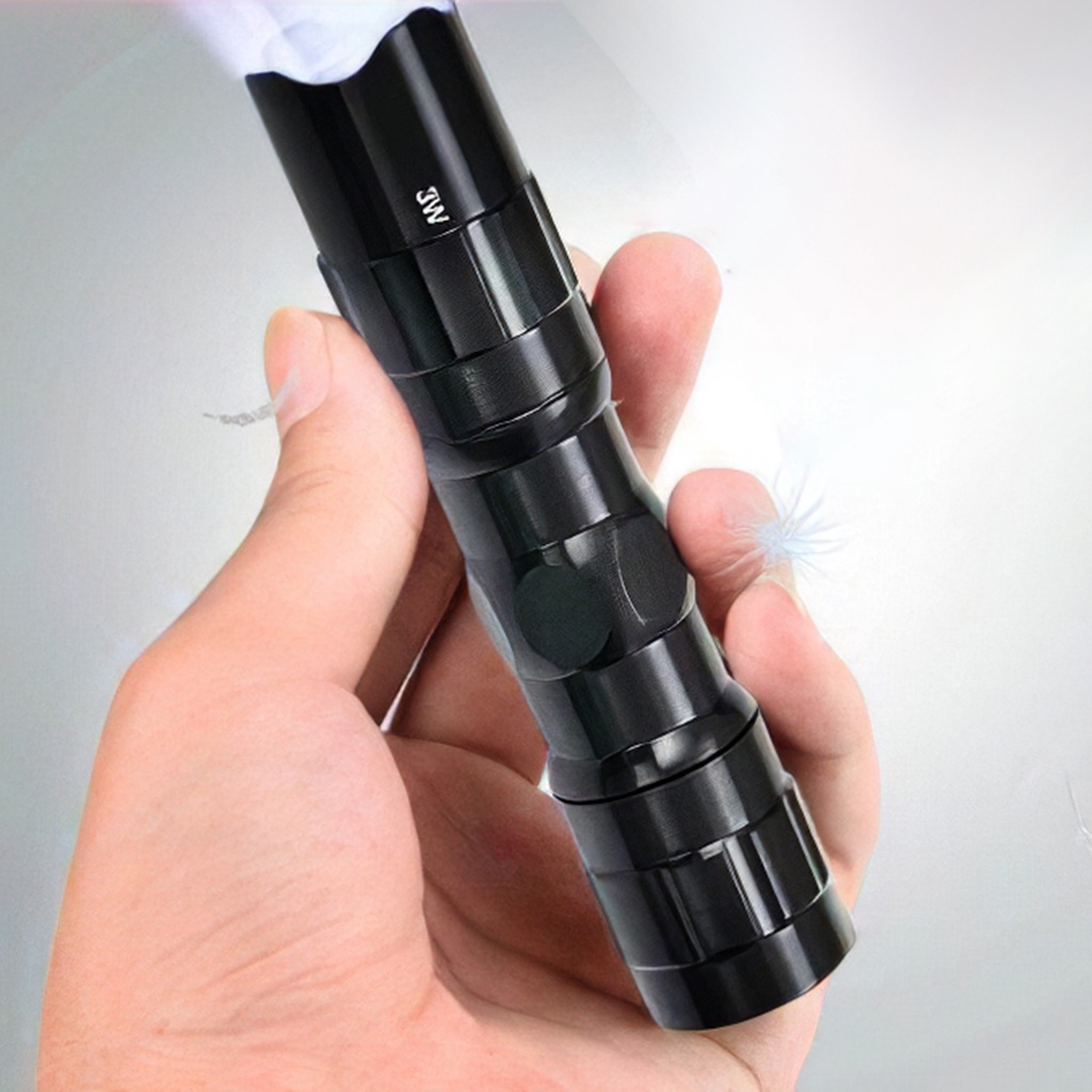 [Kitch]LED Small Flashlight Aluminum Alloy Handheld Light Long Lifespan Outdoor Flashlight Waterproof Hiking Flashlight
