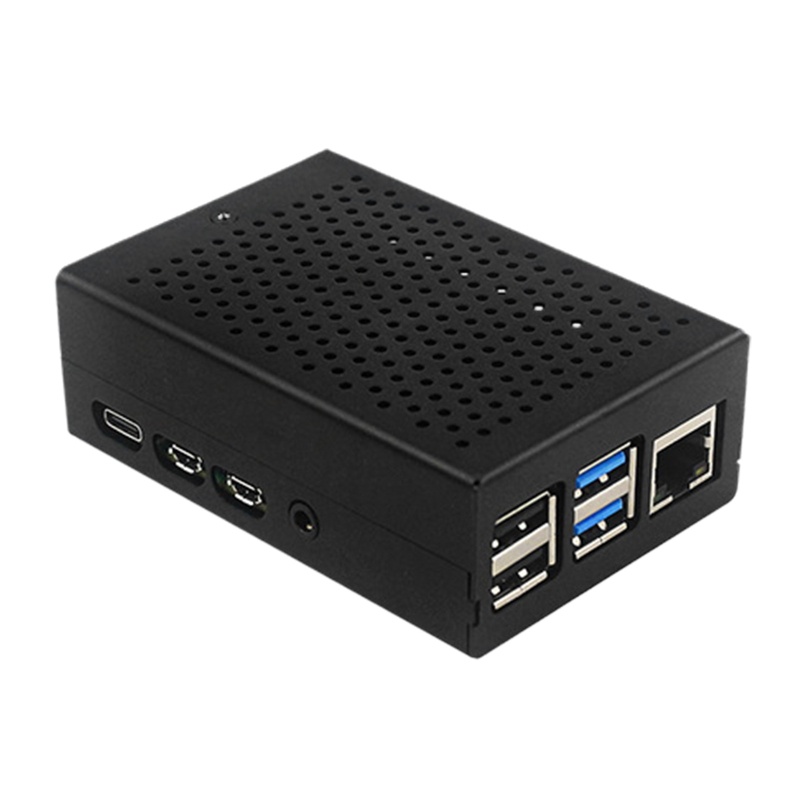 Vỏ Bảo Vệ Bằng Hợp Kim Nhôm Cho Raspberry Pi 4 Model B Pi 4B w F