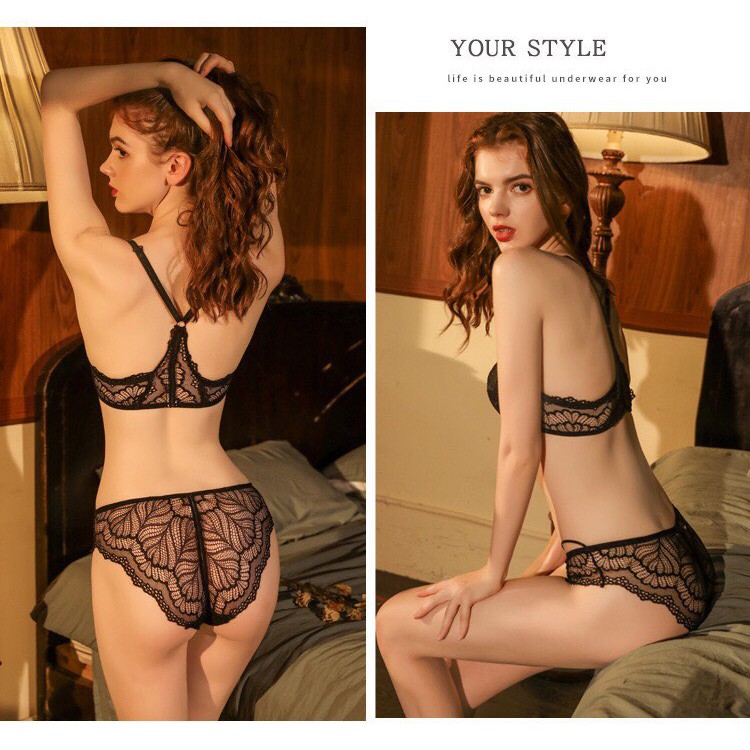 [Mã WASKT410K giảm 10K đơn 50K] Set Bộ Đồ Lót Ren Cài Trước Quyễn Rũ cực xinh | BigBuy360 - bigbuy360.vn