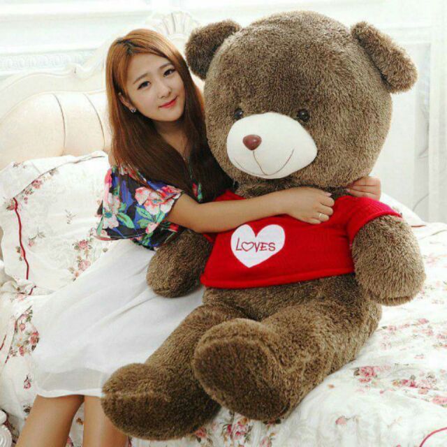 gấu bông khủng kt  1m4
