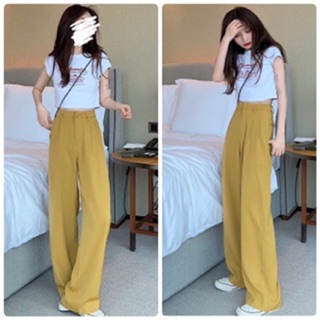 QUẦN ỐNG RỘNG LƯNG CAO