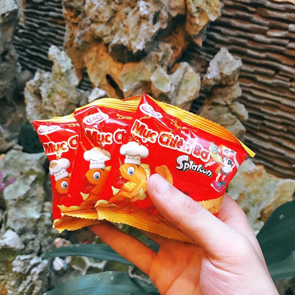 Gói Snack Mực Chiên Bơ Thơm Giòn Vị Tuổi Thơ