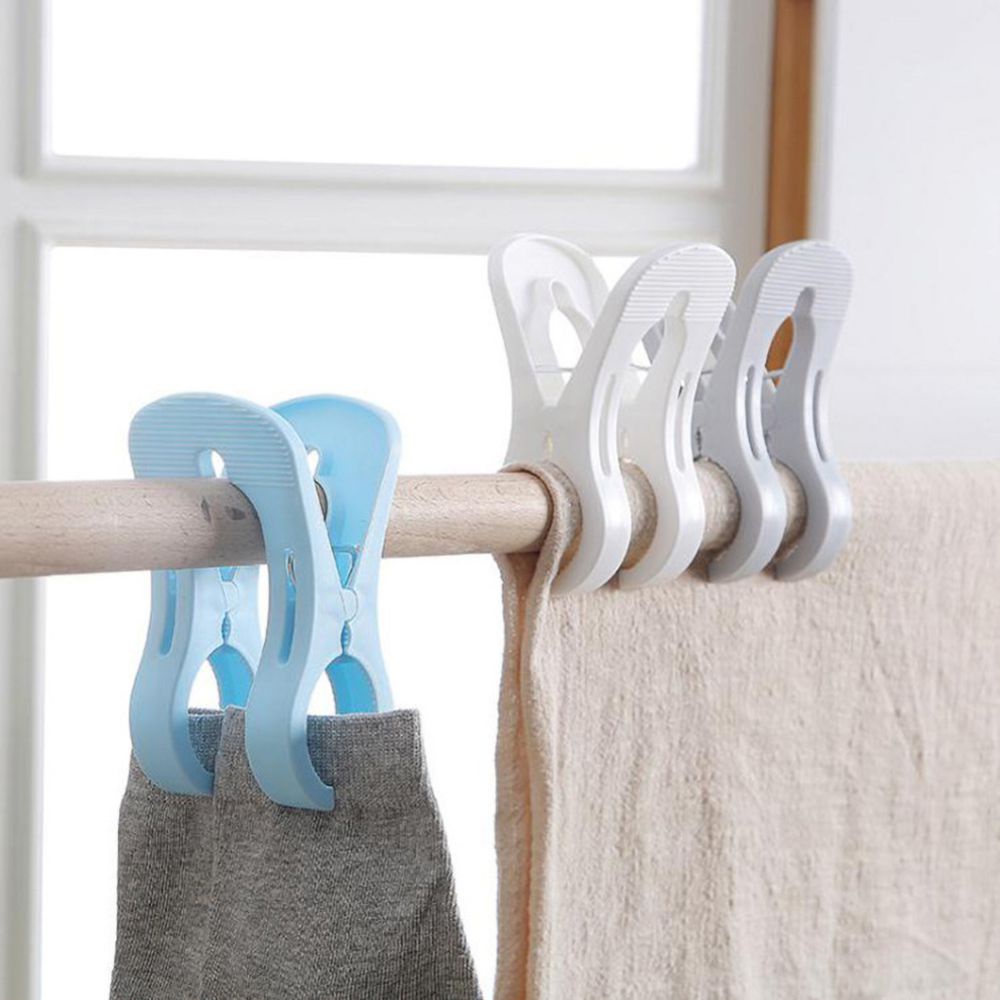 1 Kẹp Phơi Quần Áo Chống Gió Bằng Nhựa Đa Năng