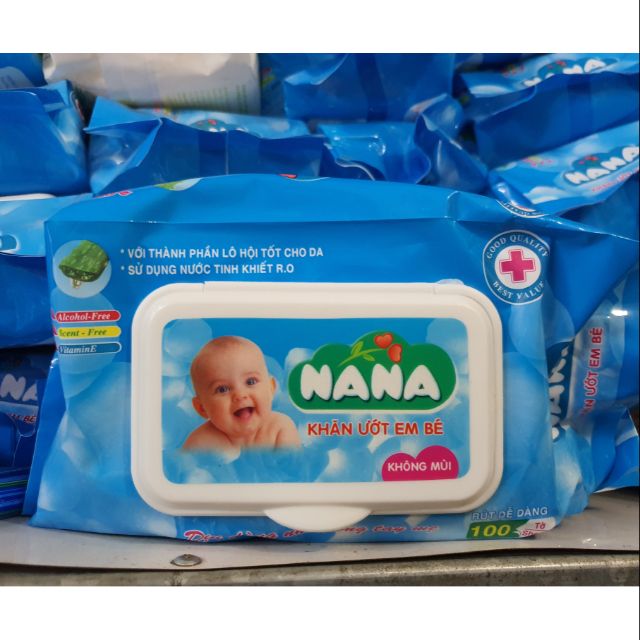 Giấy ướt NaNa 100 sheets