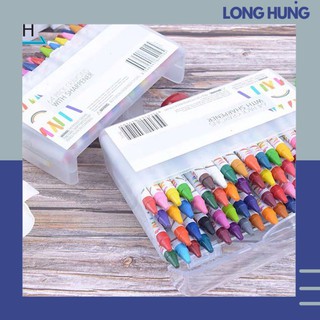 Hộp 64 bút sáp màu cho bé tập tô