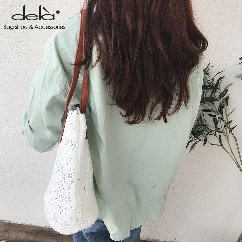 Dela Túi Đeo Vai Mùa Hè 2022 Di Động Tươi Mới Phong Cách Hàn Quốc Cổ Điển