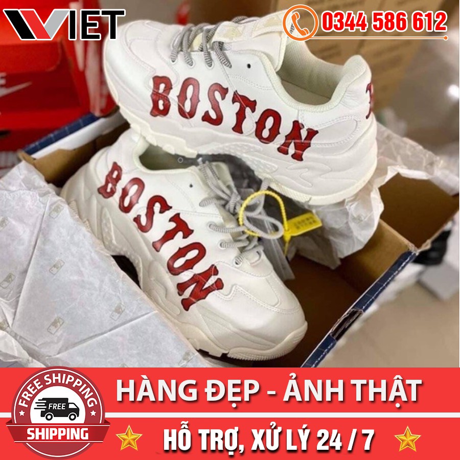 [MIỄN PHÍ SHIP TOÀN QUỐC] Giày Thể Thao Boston Trắng Kem Giá Sale