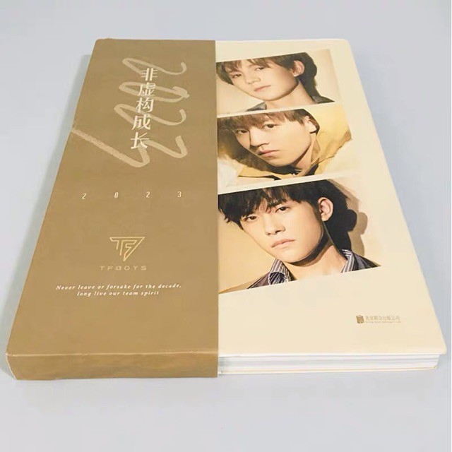 Combo TFBOYS 2023 Trưởng thành không phải hư cấu có kèm postcard bưu thiếp ảnh