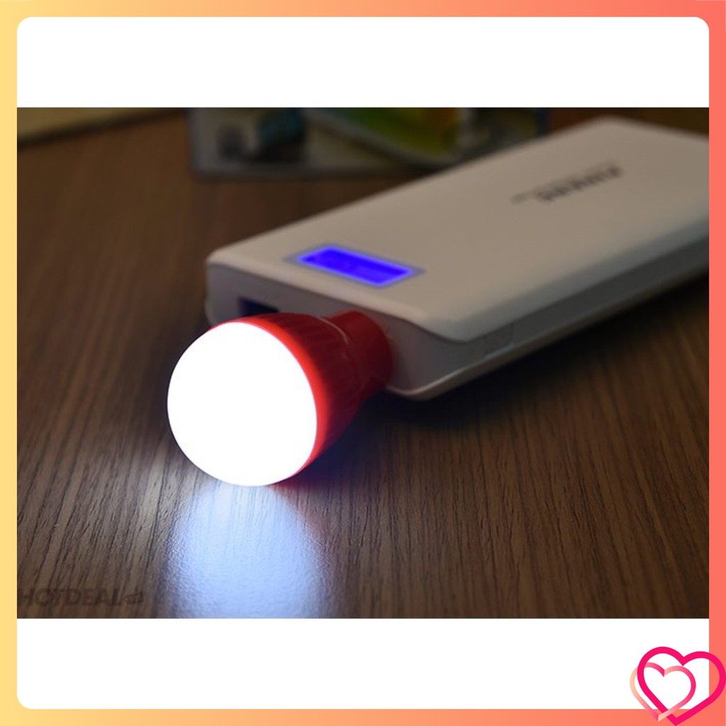 [Siêu hot] Bóng đèn tròn usb led mini
